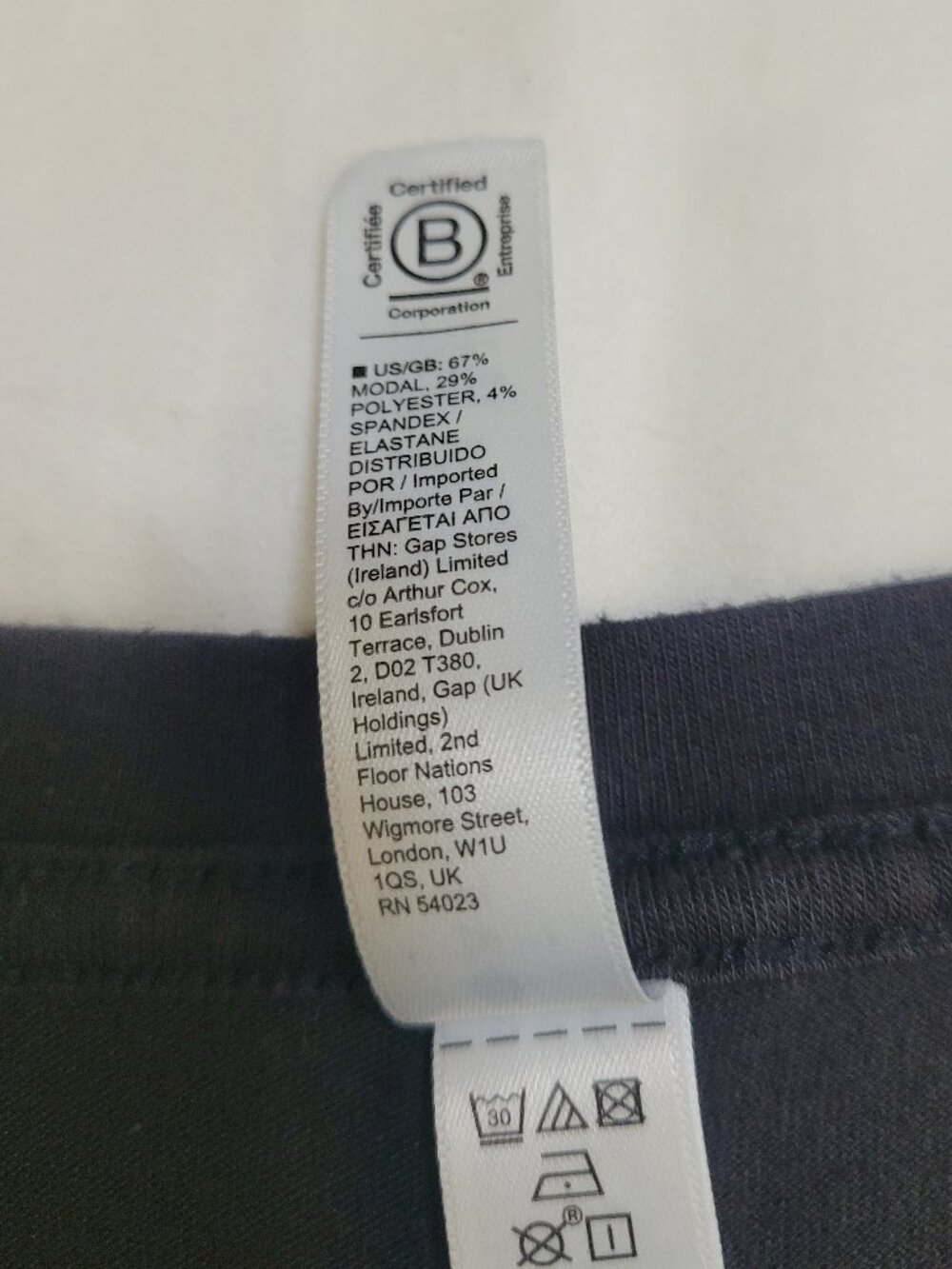 Athleta CYA Scoop Neck Cap Sleeve Tee Shirt Black Small Athletic Workout - Picture 7 of 7